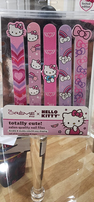 the CREME Shop Hello Kitty Salon-Quality Nail Files (Set of 5)