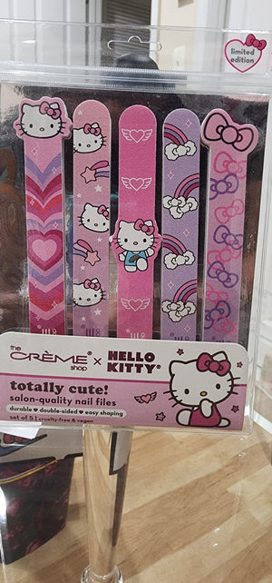 the CREME Shop Hello Kitty Salon-Quality Nail Files (Set of 5)