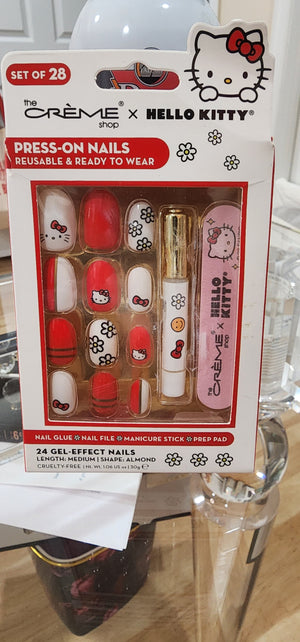 the CREME shop Hello Kitty Press On Nails