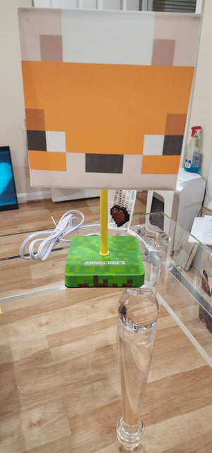 Minecraft Fox Children's Lamp