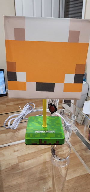 Minecraft Fox Children's Lamp