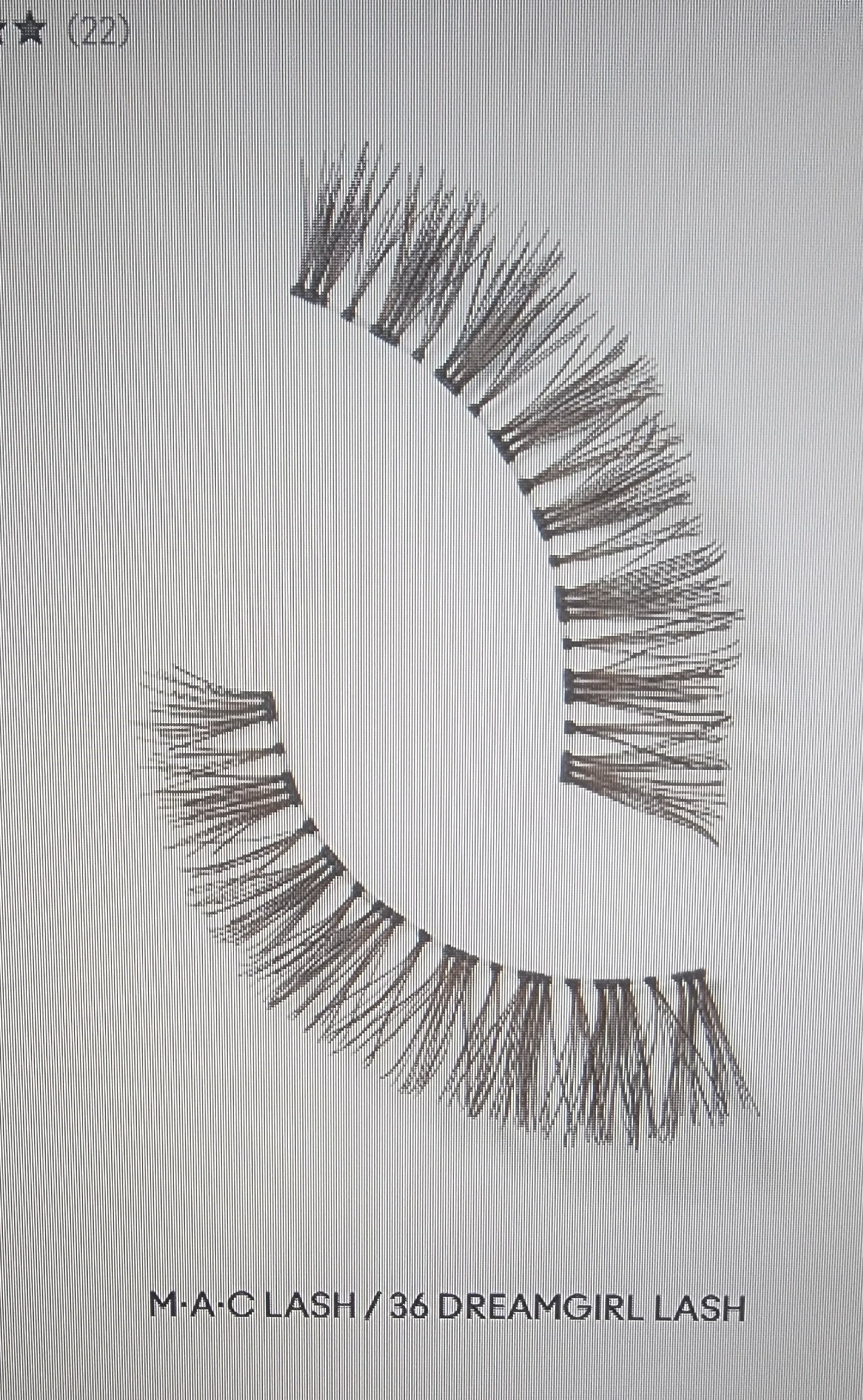 MAC False Eyelashes (36 Dreamgirl Lash)