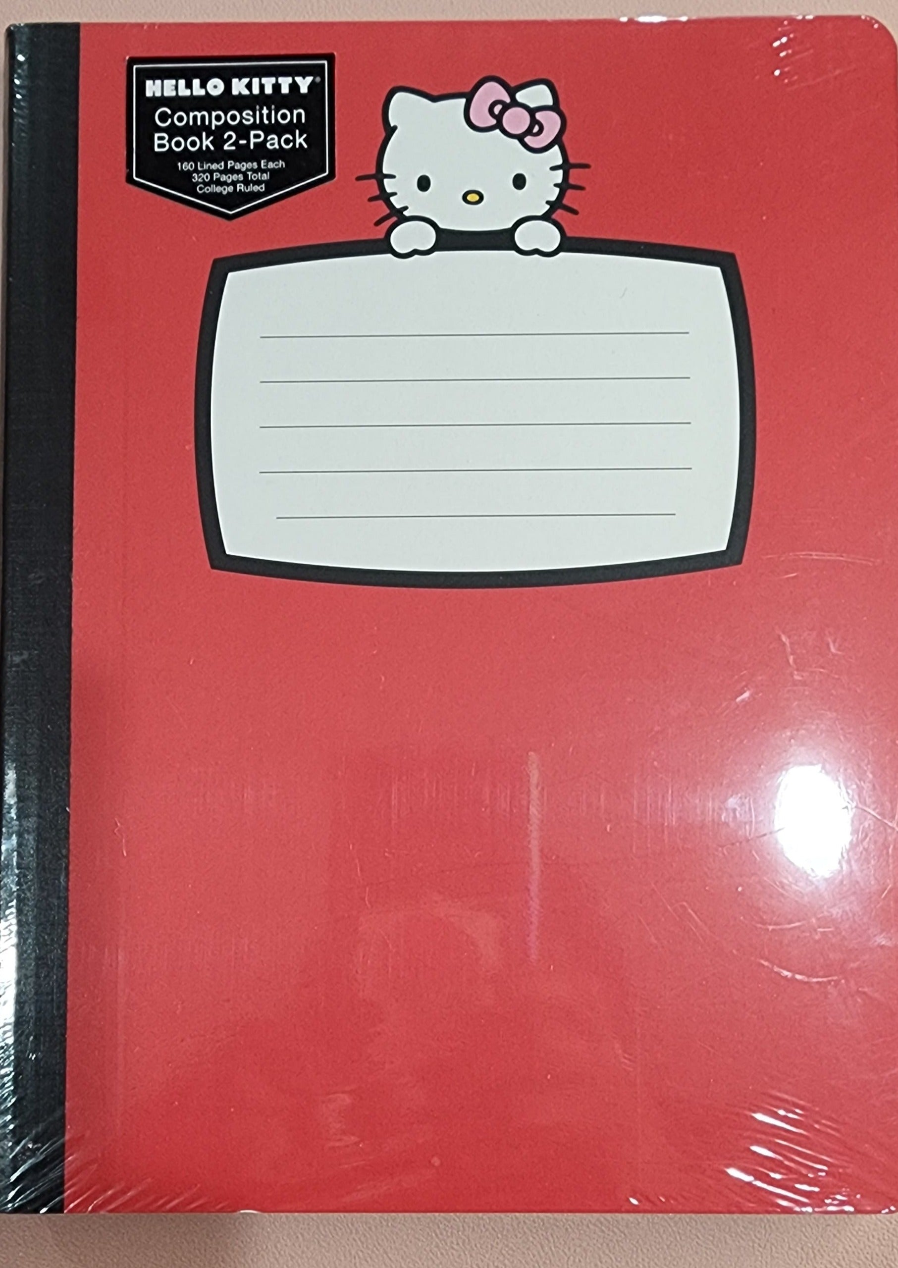 Hello Kitty College Rule Composition Notebooks Set of 2