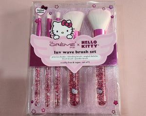 Hello Kitty Luv Wave Brush Set (Limited Edition) - 5 pcs
