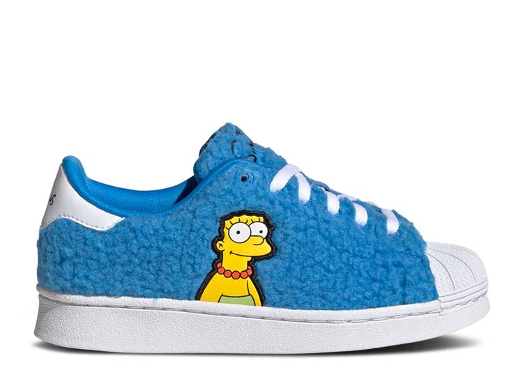The Simpsons x Superstar Youth 'Marge Simpson' Sneakers (Size 2)