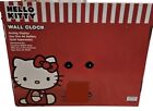 Hello Kitty Wall Clock Large Face Animated Classic Analog Decorative Sanrio New