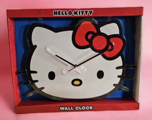 Hello Kitty Wall Clock Large Face Animated Classic Analog Decorative Sanrio New