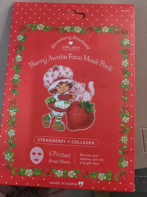 Berry Awake Face Mask Pack (5 Printed Sheet Masks)