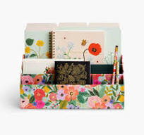 Garden Party Desk Organizer