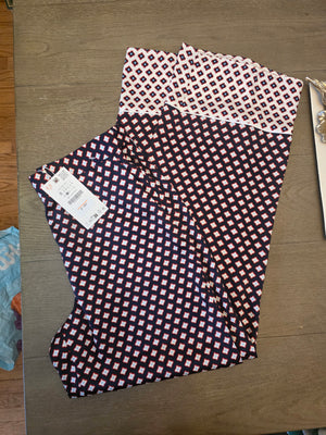 Women’s Zara Abstract Geometric Bold Patterned Pants (Size Small)