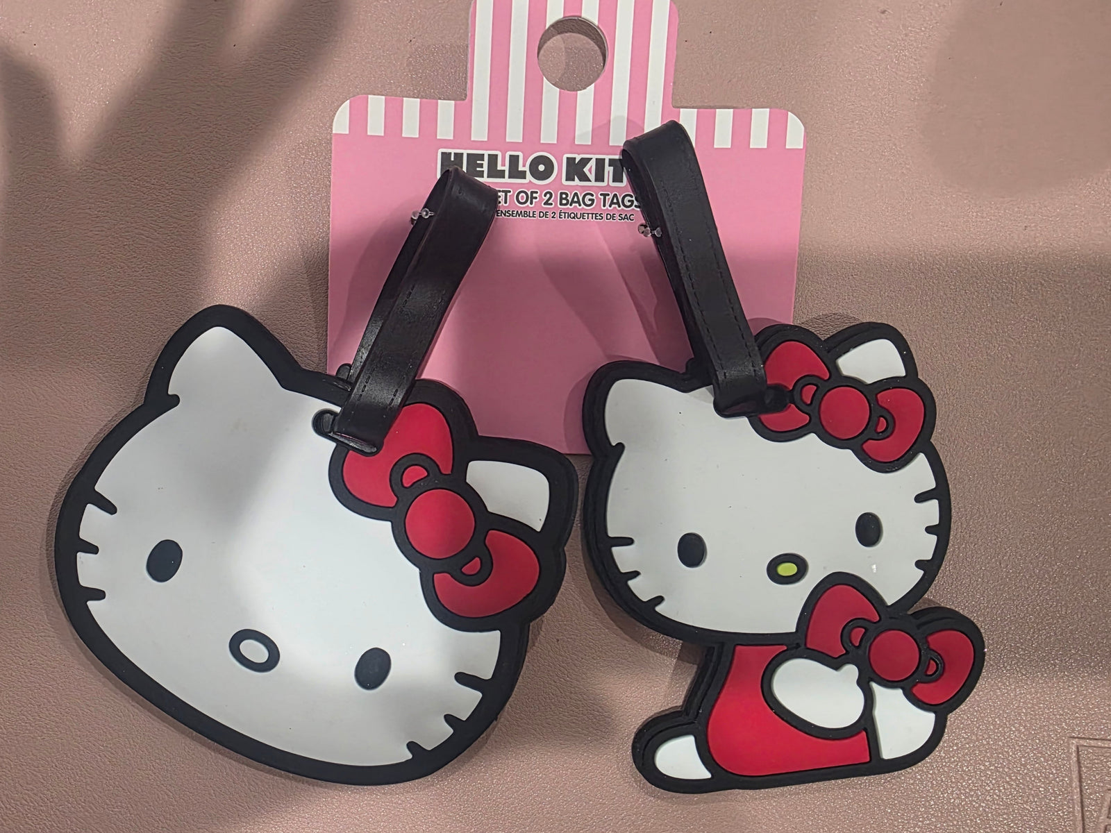 Sanrio Hello Kitty Luggage Tag Set (Set of 2)
