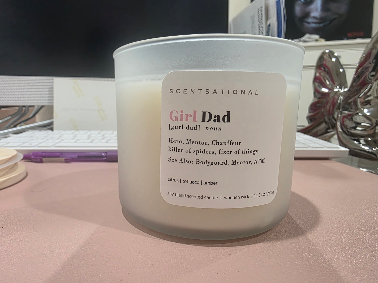 Scentsational "Girl Dad" Soy-Blend Candle
