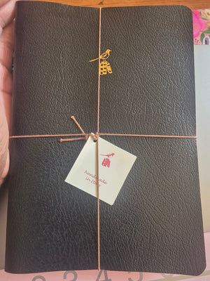 Trio Set of Leatherette Lined Journals