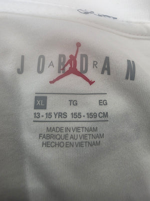 Jordan Girls All Over Print Jumpman Logo Tee - Size XL (Girls)