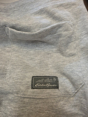 Unisex Eddie Bauer Heather Grey Lounging Joggers (Medium)