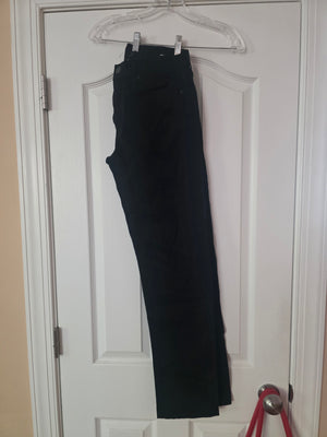 Black Skinny Jean Frayed/Ripped Jeans Slim (30 x 32) - Gently Used