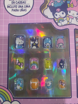 Hello Kitty and Friends Mini Press On Nails