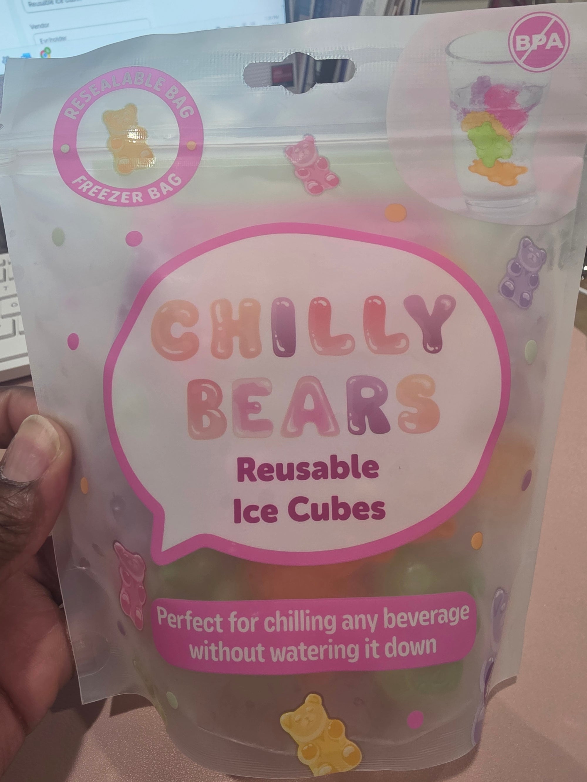 Chilly Bears (Reusable Ice Cubes) - 32 Pcs