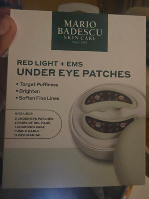 Mario Badescu Skin Care Red Light + EMS Under Eye Patches
