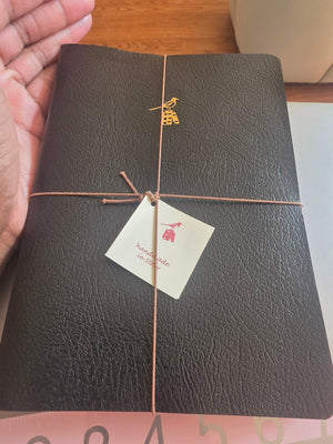 Trio Set of Leatherette Lined Journals