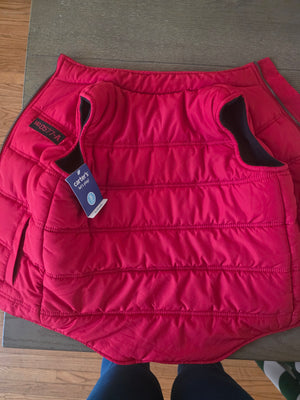 Carter's Children's Red Puffy Vest (Size 5) - NWT & Callouts (Stain on Front)