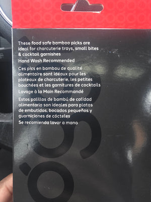 100 Assorted Picks, which include Christmas Trees, Santas, Snowmen, Mitten, and Rudolph