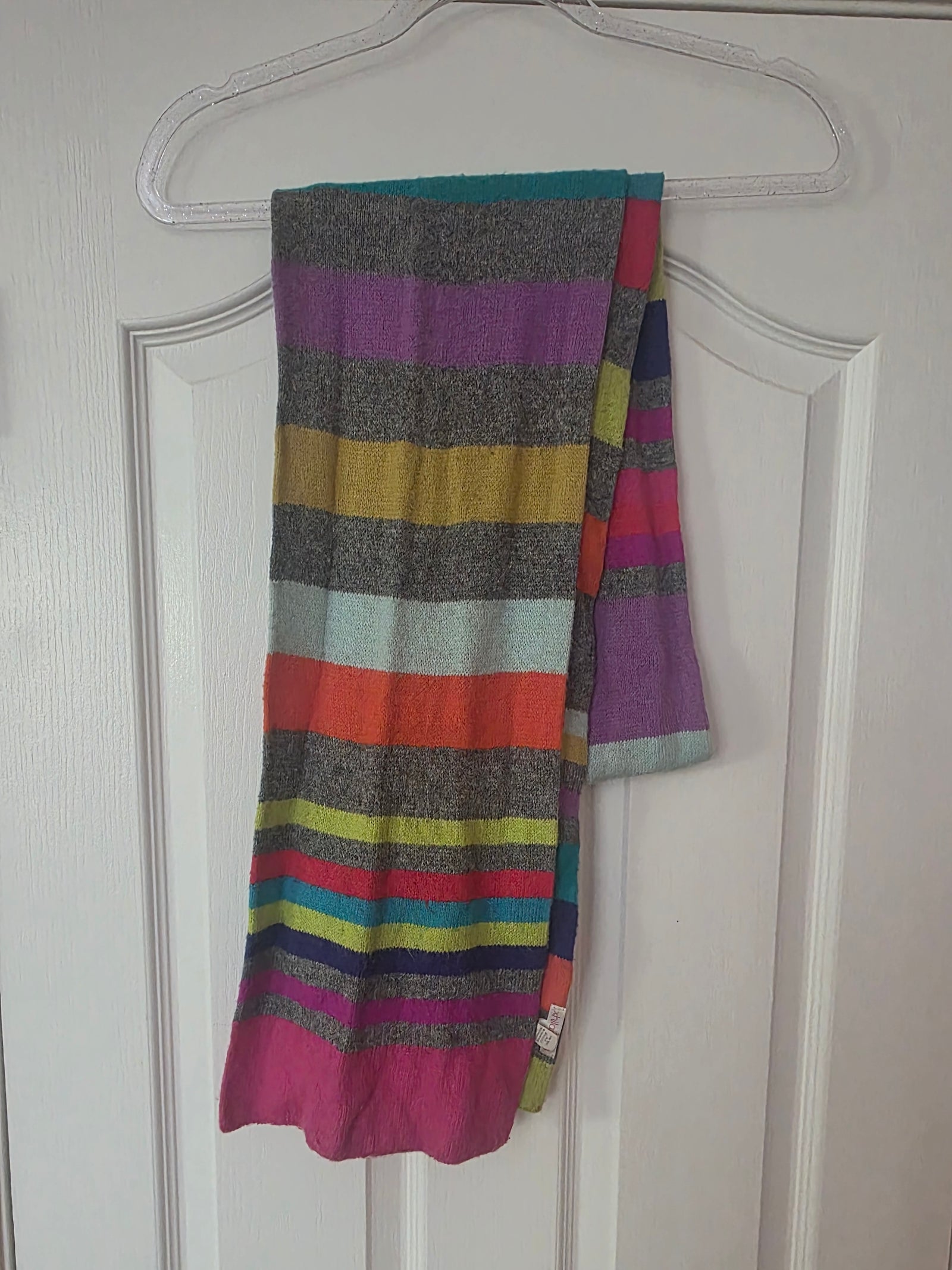 Xhilaration Multi-Colored Striped Scarf - Gently Used 