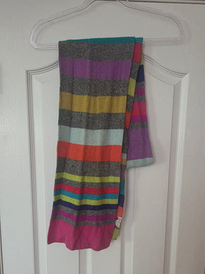 Xhilaration Multi-Colored Striped Scarf - Gently Used