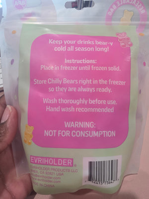 Chilly Bears (Reusable Ice Cubes) - 32 Pcs