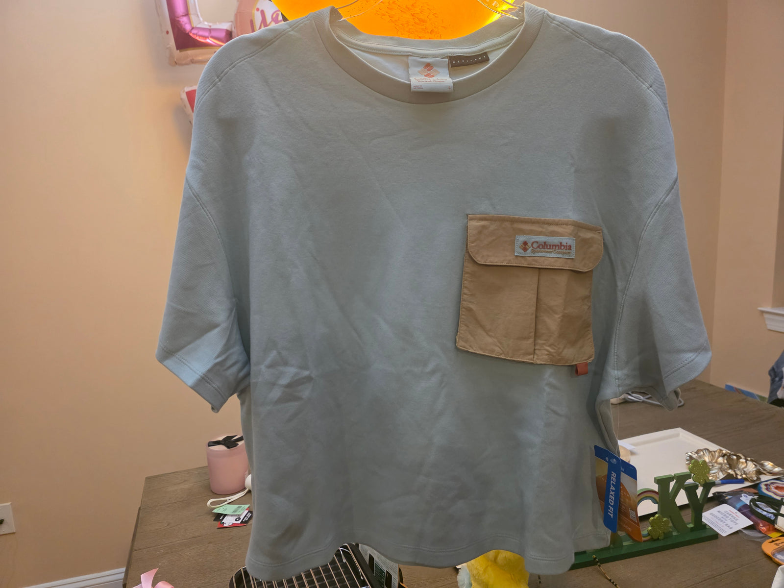 Women's Columbia Sportswear Crop Tee (Large)