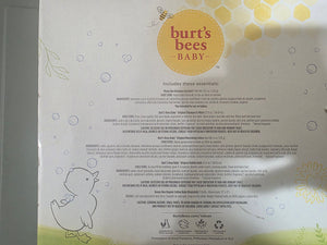 Burt Bee's Baby Bath Kit