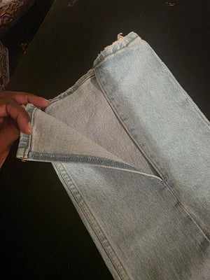 Abercrombie & Fitch 90s Straight Curve Love Ultra High Jeans (Size 16L)