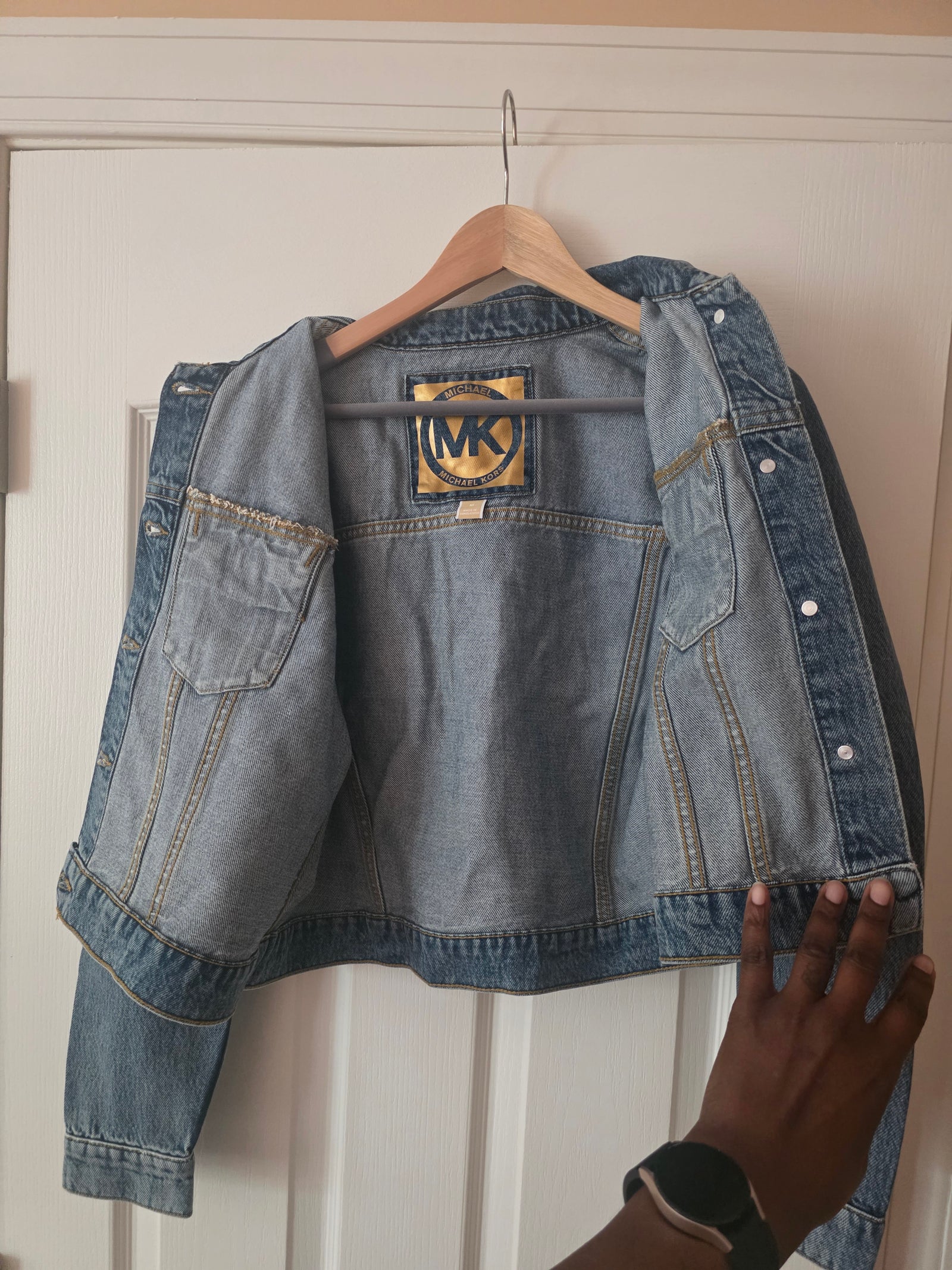 MK Classic Style Jean Jacket (Size Medium)