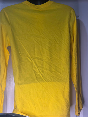 Goldenrod Nike Sportswear Swoosh 'Just Do It' T-Shirt (Size Small)