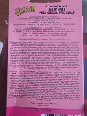 Getting Grinchy with It Faux/False Nails (24 Nails)