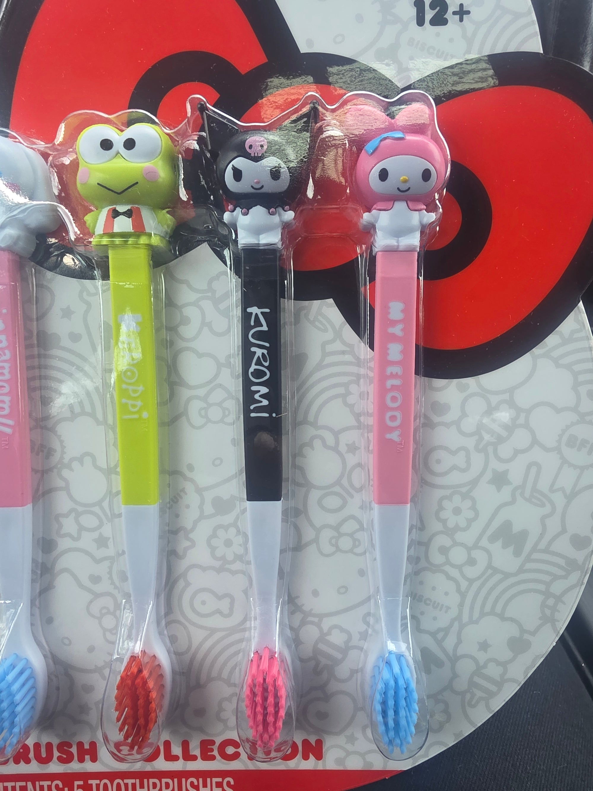 Hello Kitty and Friends Toothbrush Collection (Set of 5)