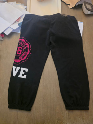 Womens Black Joggers (Extra Large) - Fits More Like A Medium/Large