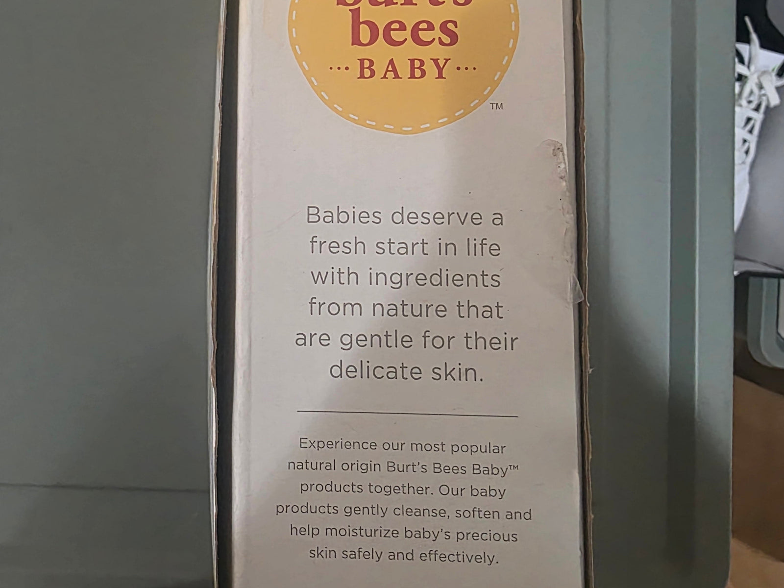 Burt Bee's Baby Bath Kit