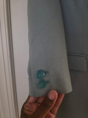 Womens The Limited SeaGreen (Mint) One Button Blazer (Size Extra Small (XS)) - Gently Used