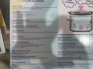 Hello Kitty and Friends 2-Quart Slow Cooker