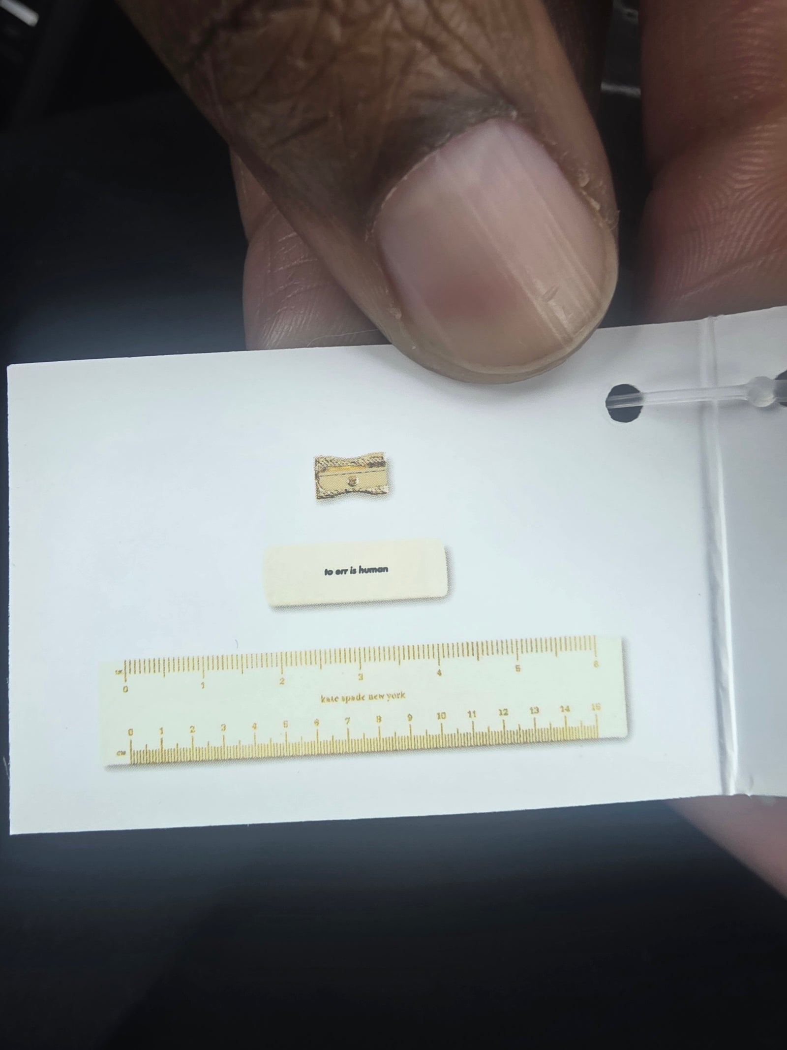 Kate Spade Floral Pencil Case Includes
Gold Metal Pencil Sharpener Plastic Ruler
Golden Colored Eraser