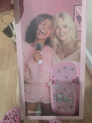 Hello Kitty and Friends Wireless Karaoke Speaker with Wireless Microphone