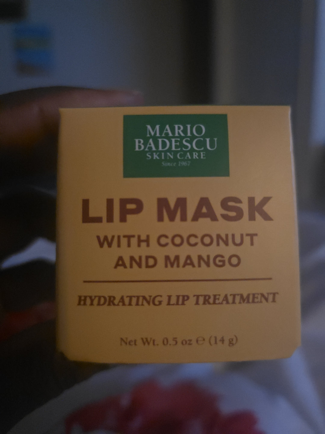 Lip Mask with Coconut and Mango Hydrating Lip Treatment