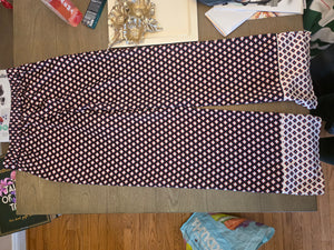 Women’s Zara Abstract Geometric Bold Patterned Pants (Size Small)