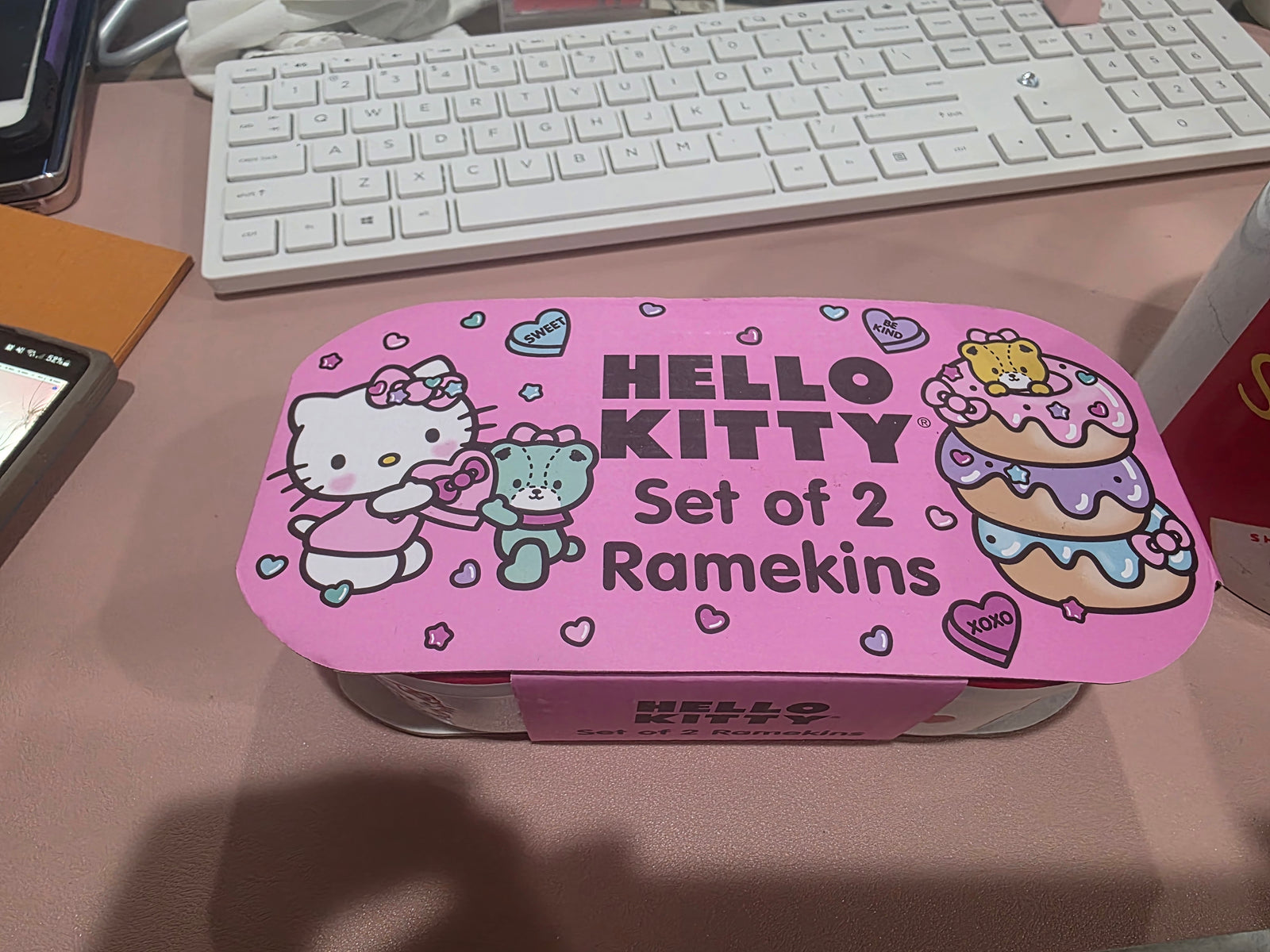 Hello Kitty Set of 2 Ramekins