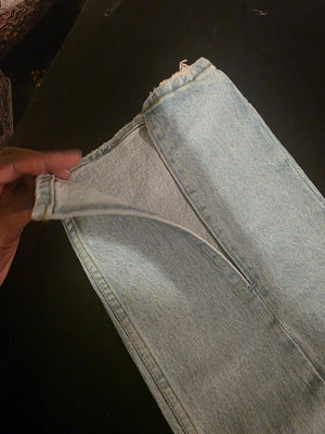 Abercrombie & Fitch 90s Straight Curve Love Ultra High Jeans (Size 16L)