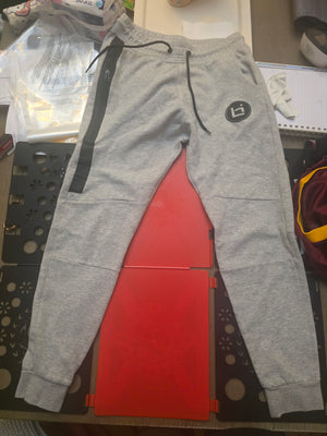 BallIsLife Heather Grey SweatPants - Small (Mens)