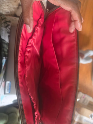 Coach Signature Multi-Colored Computer Laptop Tablet Padded Zippered Sleeve Case (Excellent Condition)