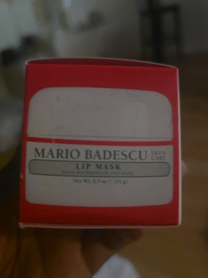 Lip Mask with Watermelon and Basil Hydrating Lip Treatment Mario Badescu 