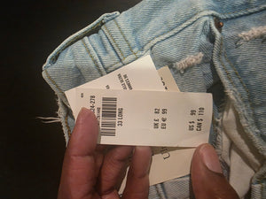 Abercrombie & Fitch 90s Straight Curve Love Ultra High Jeans (Size 16L)